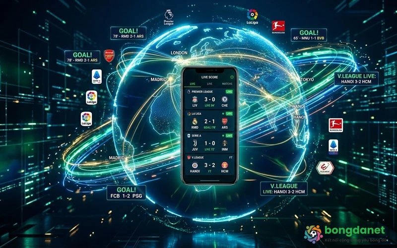 Chuyên mục kqbd hôm nay của Bongdanet có nhiều ưu điểm vượt trội