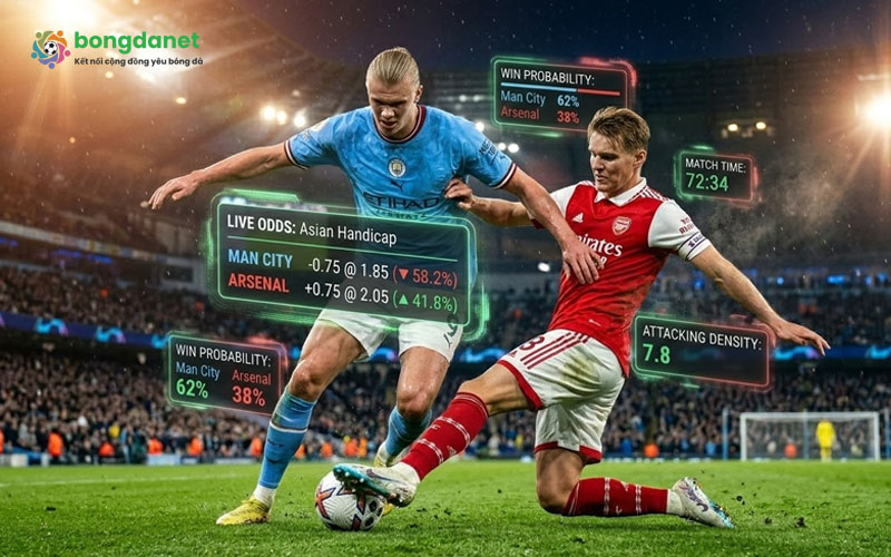 Hệ thống kèo bóng đá net giúp bạn soi tỷ lệ chấp châu Á cực kỳ chuẩn xác